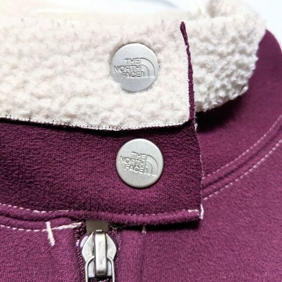THE NORTH FACE A5 Series Purple Sherpa Jacket M - Picture 3 of 9